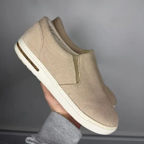 Birkenstock Oswego Sandcastle Canvas Slip-On Loafer EU 41 W10-10.5 M8-8.5 - Picture 9 of 9